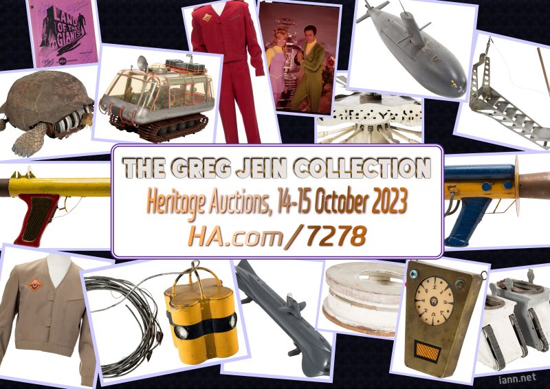 Heritage Auctions - The Greg Jein Collection Auction, October 14-15, 2023