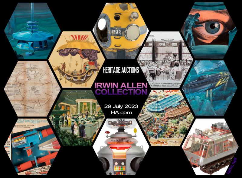 Heritage Auctions - The Irwin Allen Collection Auction, July 29, 2023